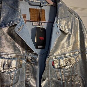 Levi's Shimmering Silver Jacket